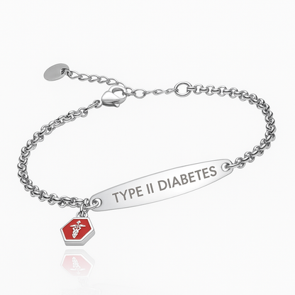 Stainless Steel Medical Alert Bracelet