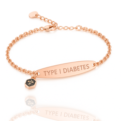 Stainless Steel Medical Alert Bracelet