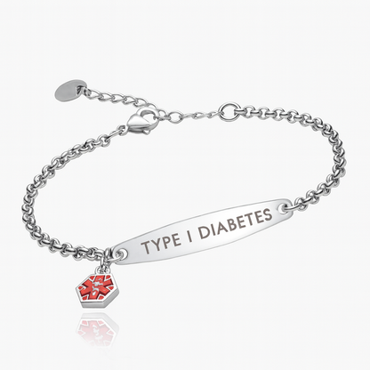 Stainless Steel Medical Alert Bracelet